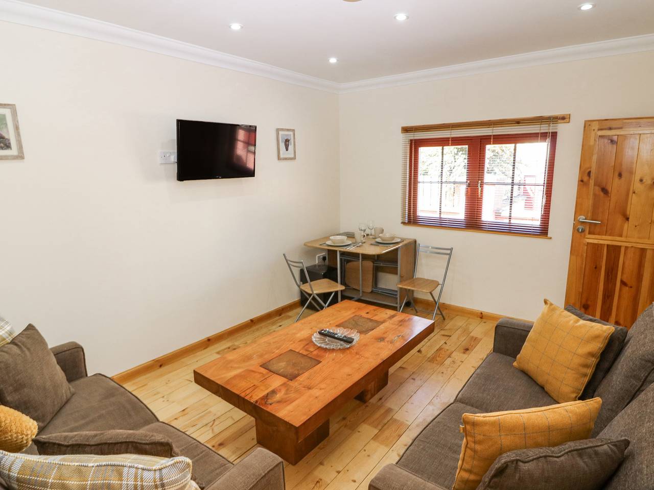 Lodge für 4 Personen mit Garten in Angus