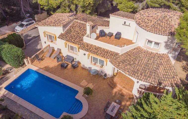 Finca für 6 Personen, mit Garten und Pool in Benissa