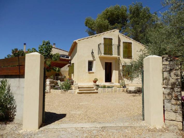 Maison de vacances pour 6 personnes, avec Terrasse et Jardin ainsi que Piscine et Vue