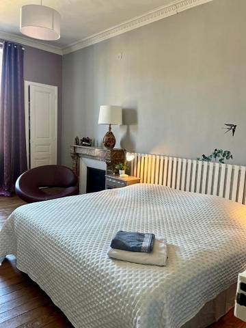 Gîte pour 4 personnes, avec balcon à Louhans