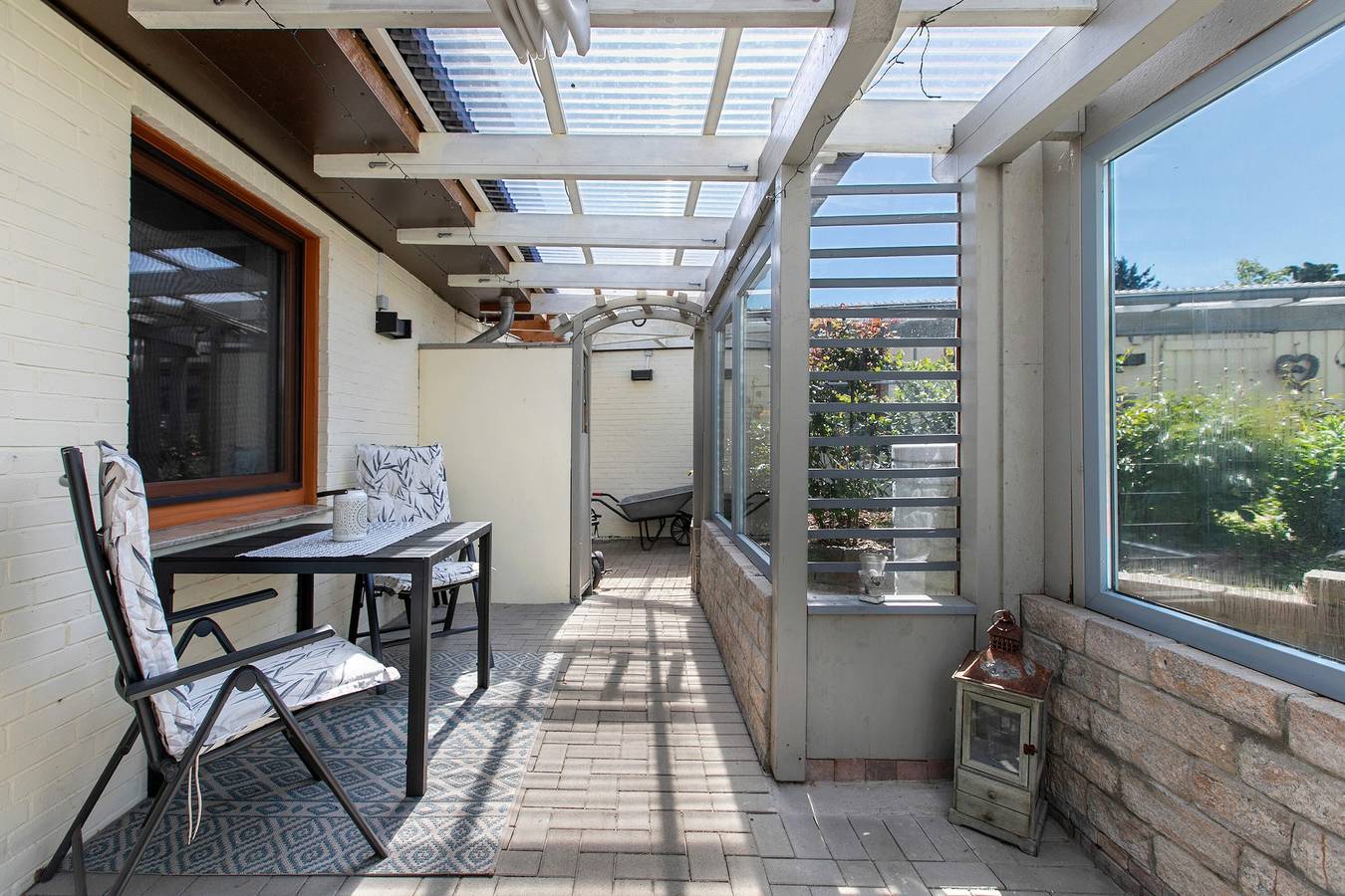 Ganze Wohnung, Ferienwohnung 'Auszeit' mit gemeinsamer Terrasse, privatem Garten und Wi-Fi in Hennstedt, Eider-Treene-Sorge
