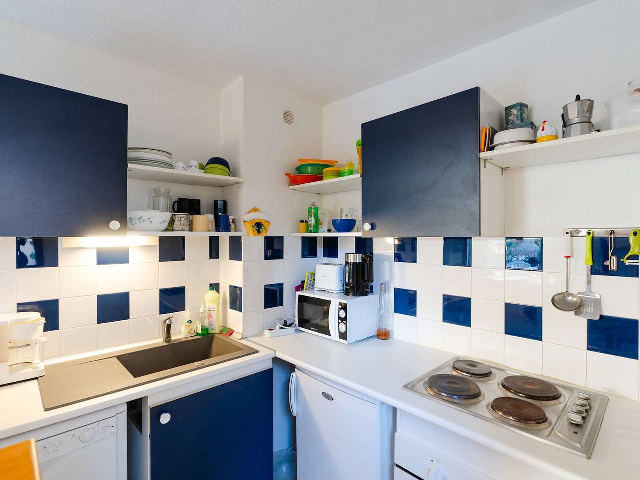 Gruissan: Gemütliches 3-Zimmer-Ferienhaus mit Pool, 6 Schlafplätze, 2 Terrassen, Parkplatz in Gruissan (Ville), Gruissan