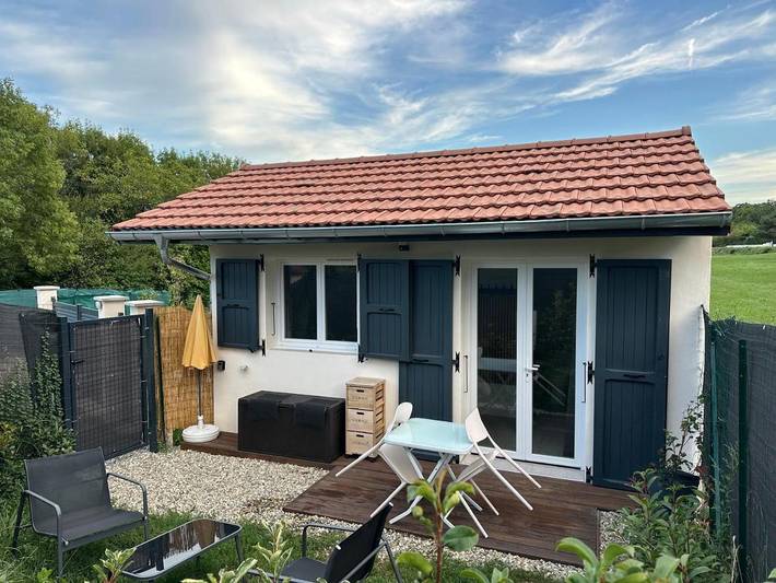 Appartement de vacances pour 2 personnes, avec vue et jardin
