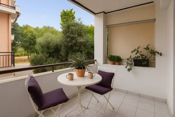 Gîte pour 4 personnes, avec balcon/terrasse à Calamata