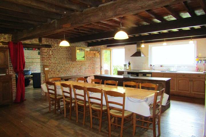 Gîte pour 12 personnes, avec sauna ainsi que jacuzzi et jardin, animaux acceptés dans Chooz - 2