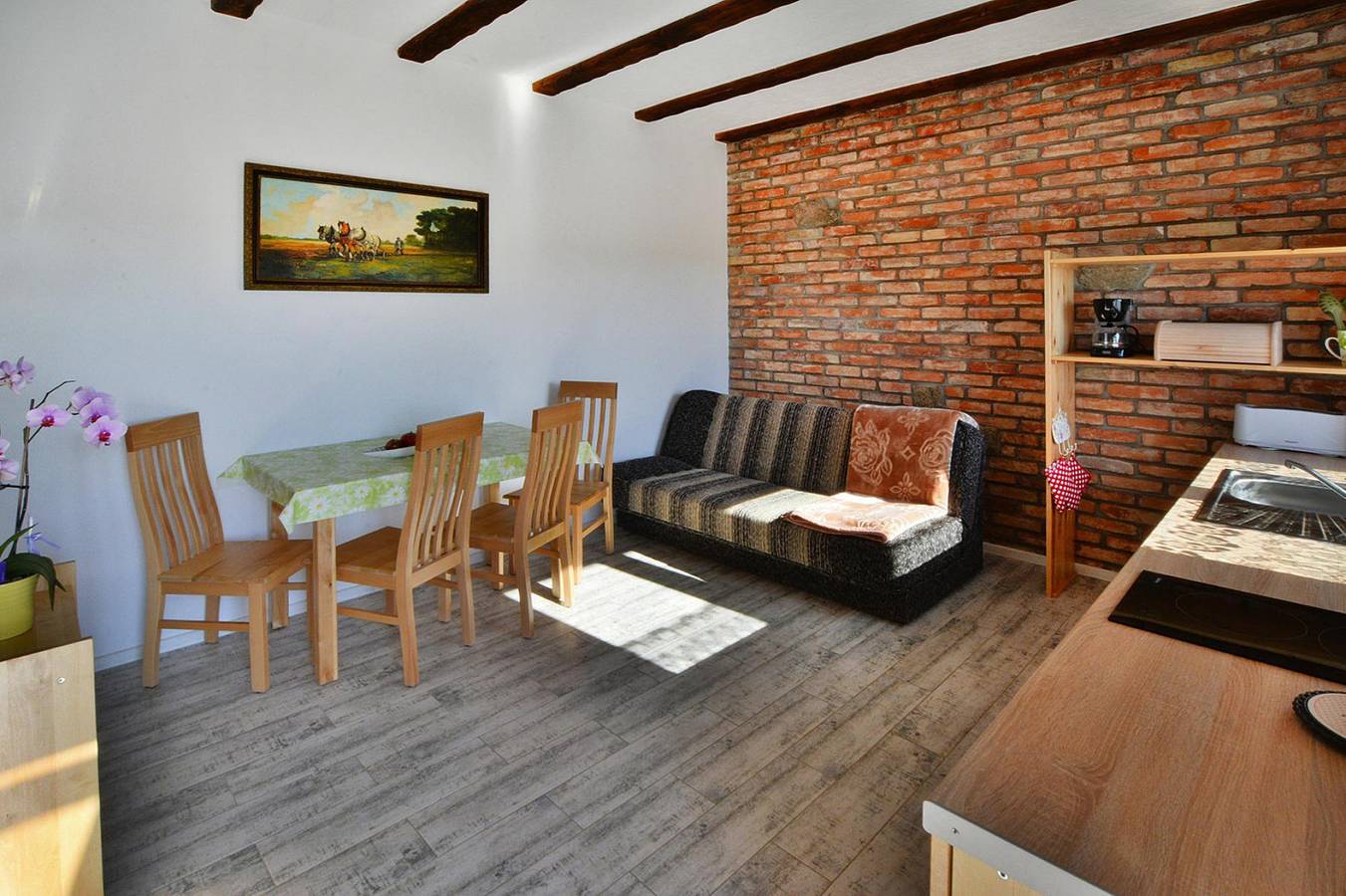 Ganze Wohnung, Ferienwohnung in einem Familienferienort in Rusinowo, Powiat Sławieński