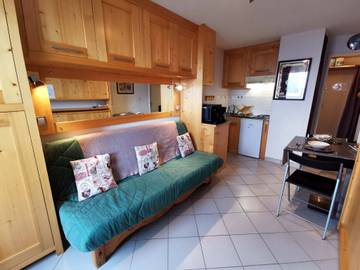 Gîte pour 3 personnes, avec balcon dans Le Pleynet Les Sept Laux