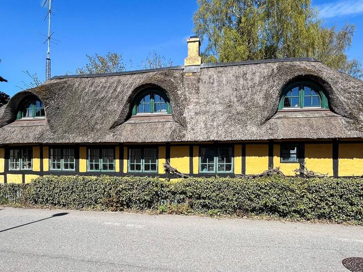 Ferieudlejning for 6 personer, med have, husdyr tilladt i Fjellerup