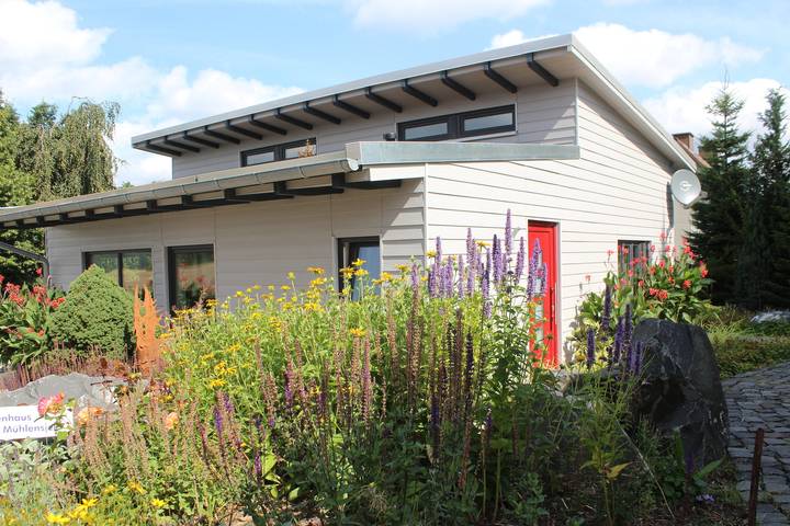 Ferienhaus für 10 Personen, mit Balkon und Terrasse sowie Garten und Sauna