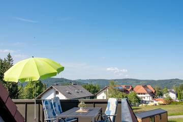 Gîte pour 3 personnes, avec jardin et balcon, animaux acceptés dans Hochenschwand