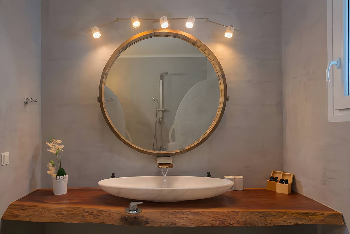 Alegria Mykonos 10 Suiten – Exklusive Villa für Gruppen mit Meerblick und Privatsphäre in Kalafati, Mykonos