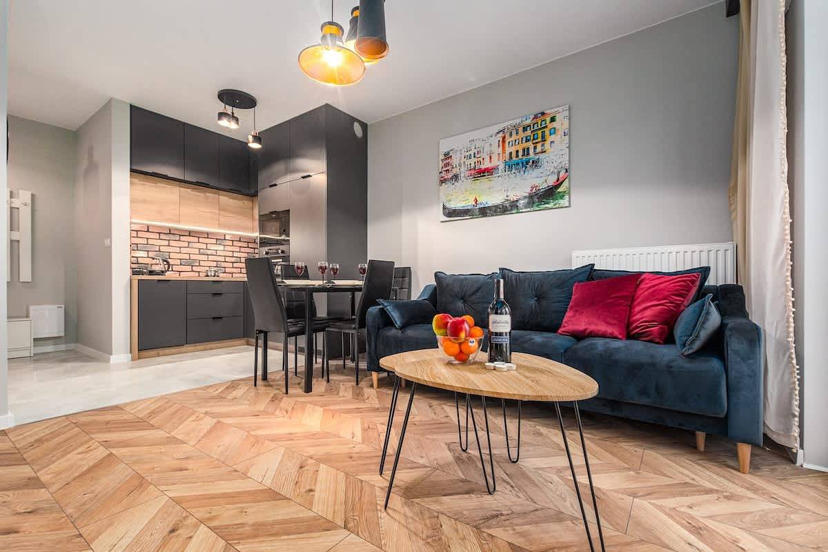 Ganze Wohnung, Markowska 3 | Stylish Apartment | Parking in Warschau, Masowien