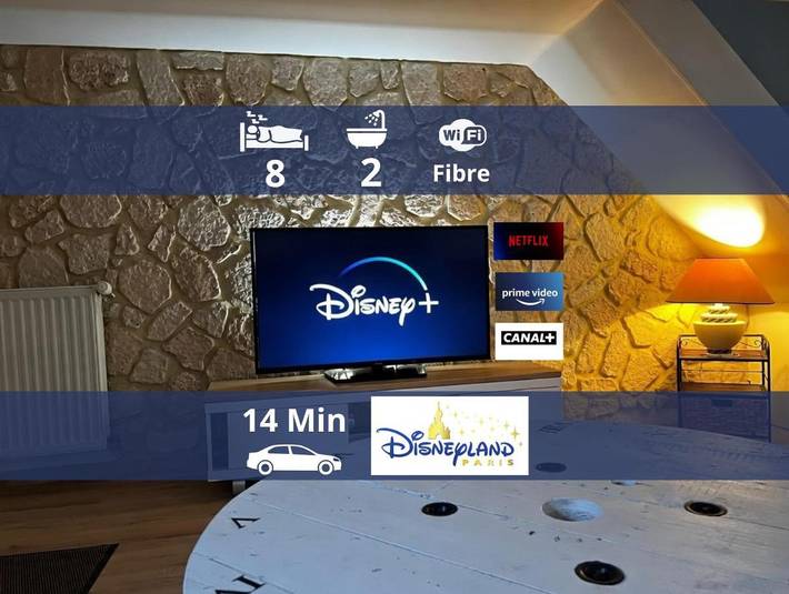 Location de vacances pour 8 personnes, avec jardin, animaux acceptés à Bouleurs