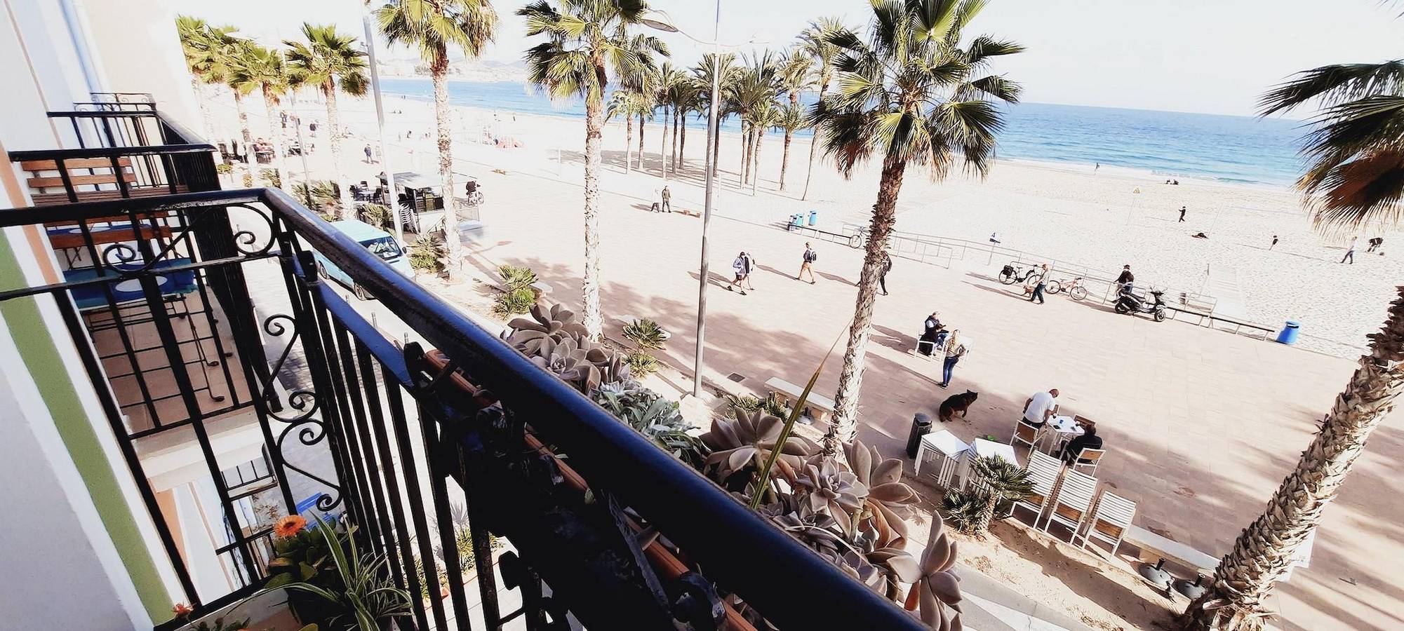 Appartement entier, Appartement de vacances pour 4 personnes avec balcon in La Vila Joiosa, Costa Blanca