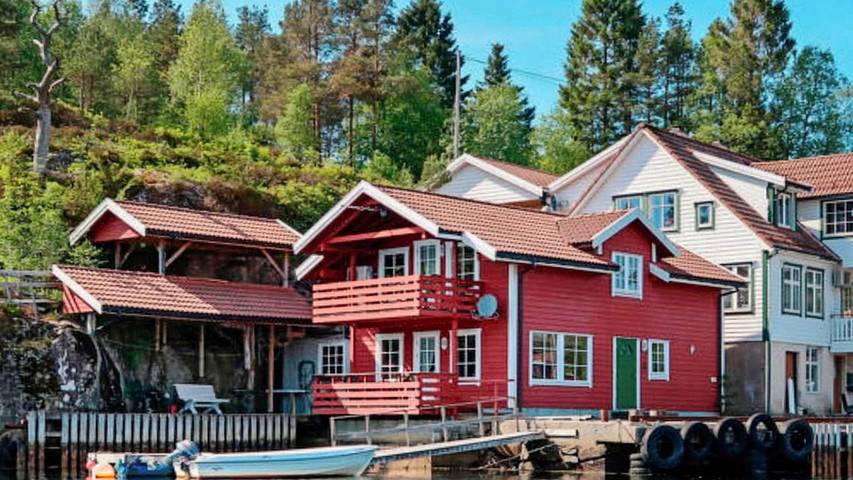 Appartement voor 6 personen, met terras en uitzicht in Noorwegen