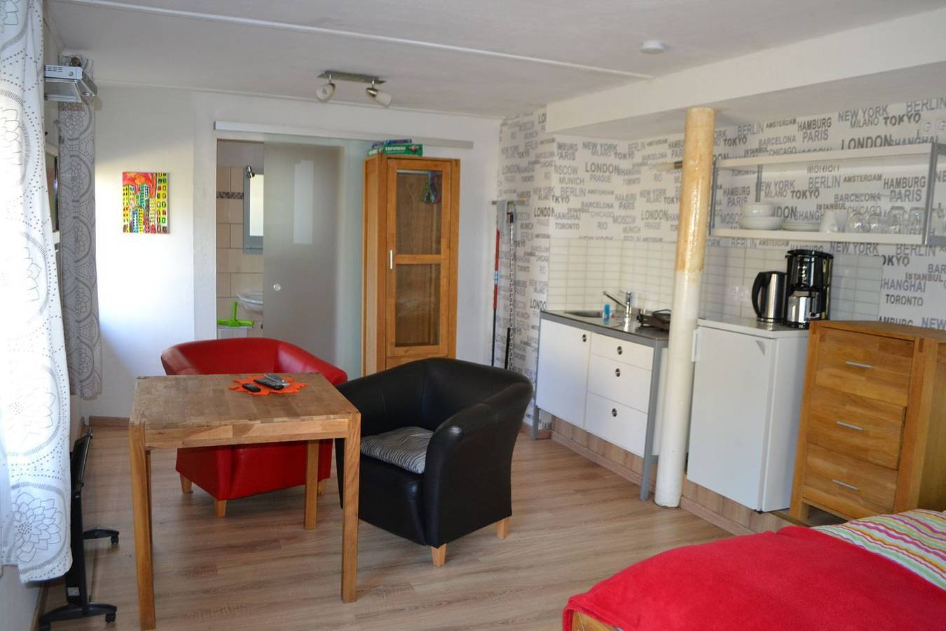 Ganze Wohnung, 1- Raum-Appartement "Nordsee 1" in Tönning für 2 Personen in Tönning, Halbinsel Eiderstedt