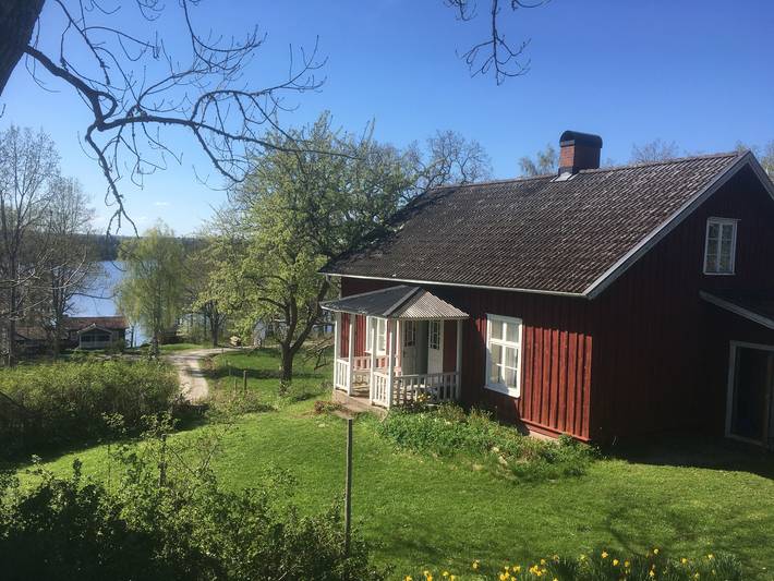 Ferienhaus für 6 Personen, mit Seeblick und Garten