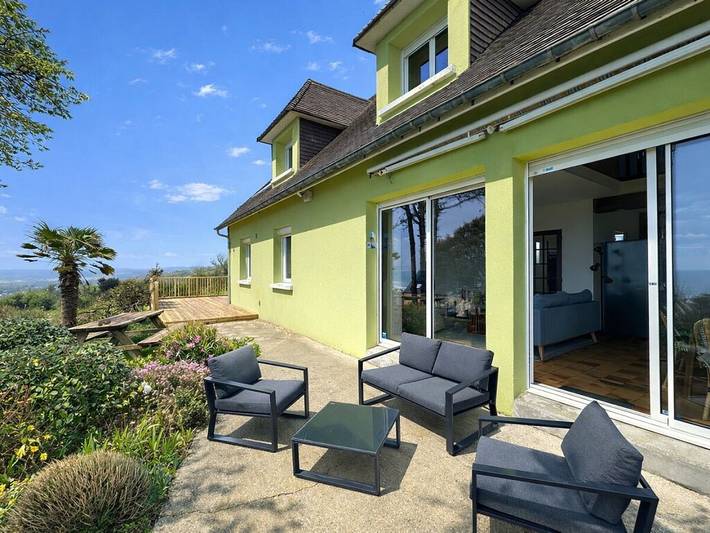 Charmant appartement d'une chambre avec jardin, près de la Plage du Platé in Siouville-Hague, Côte de la Déroute