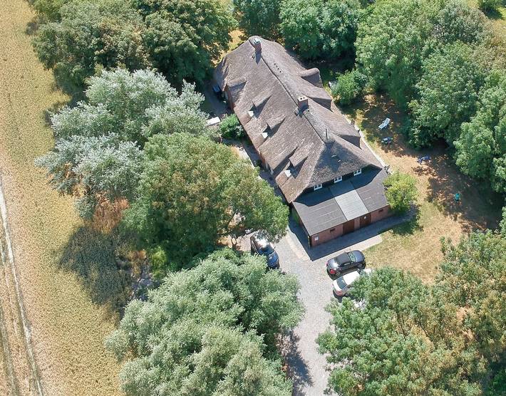 Ferienwohnung für 4 Personen, mit Garten und Sauna sowie Ausblick, kinderfreundlich in Tümlauer Koog - 2