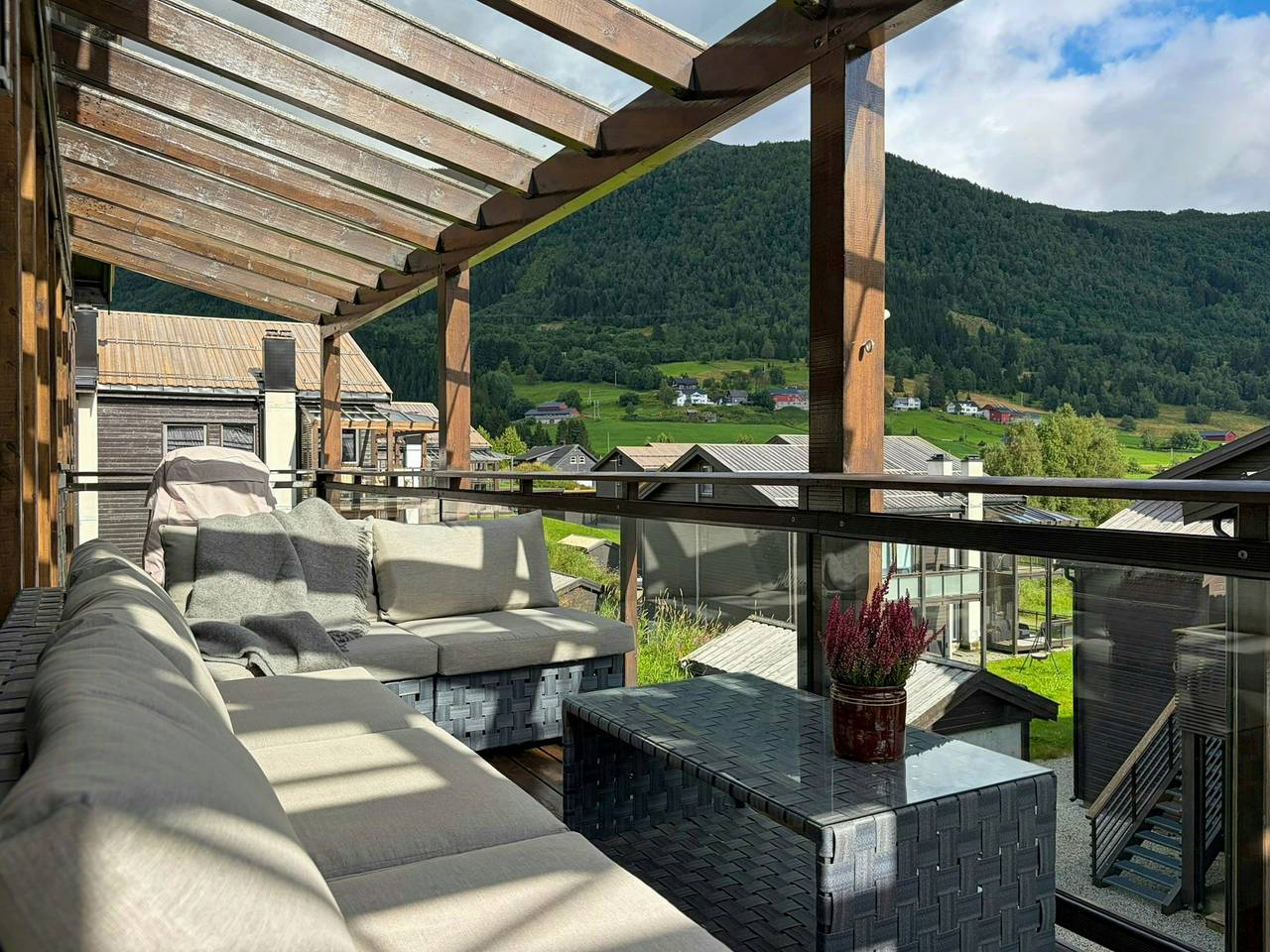 Ganze Wohnung, Geräumige Wohnung mit Balkon in Myrkdalen in Myrkdalen, Voss