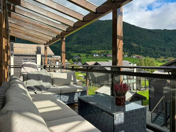 Ferieleilighet for 8 personer, med Sauna i Voss
