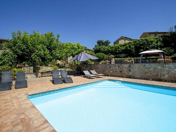 Agriturismo per 10 persone, con giardino, con animali domestici in San Gimignano