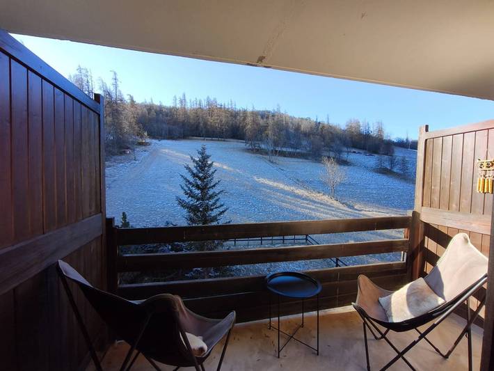 Studio pour 4 personnes, avec balcon