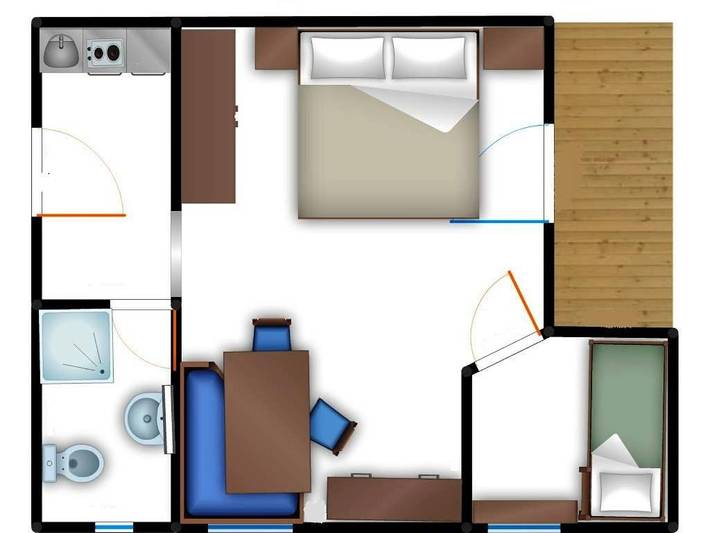 Ferienwohnung für 2 Personen, mit Terrasse und Sauna sowie Ausblick und Garten in Mühlbach am Hochkönig