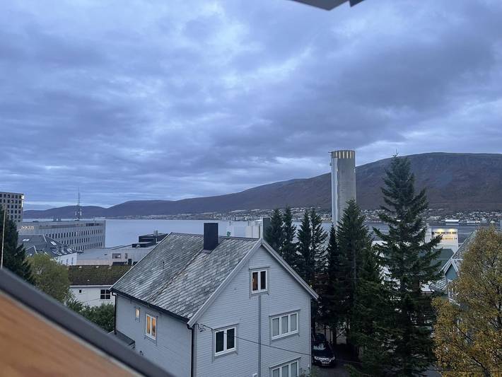 Appartamento per 8 persone, con Vista oceano e Terrazza nonché Giardino in Tromso