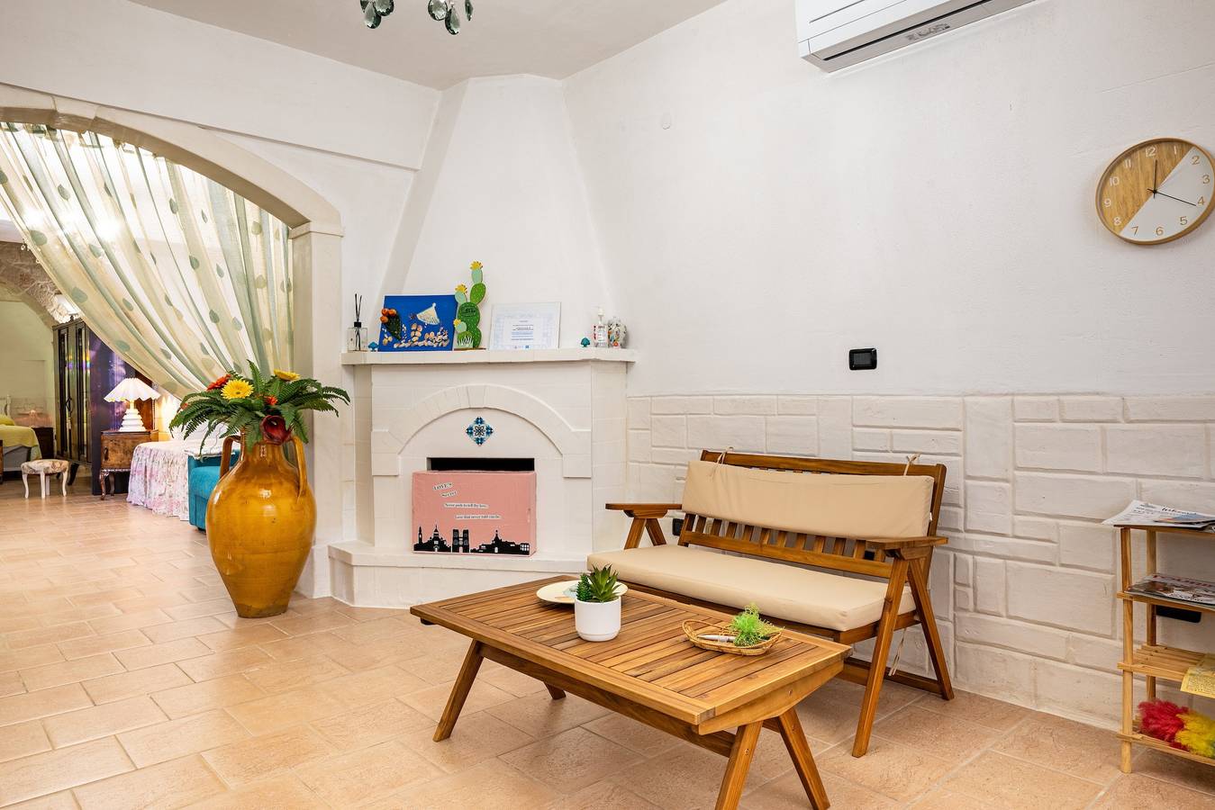 Trullo 'Chiru' mit privater Terrasse, Wi-Fi und Klimaanlage in Martina Franca, Tarent Provinz