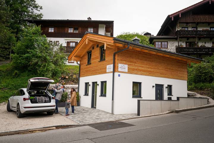 Hütte für 4 Personen, mit Terrasse und Balkon/Terrasse in Schönau am Königssee - 2