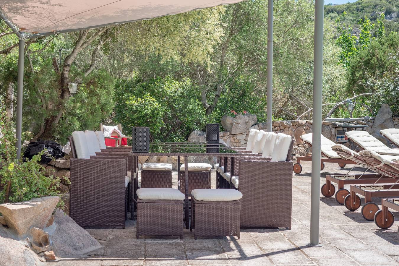 Unglaubliche Villa „Roccia“ mit Wlan, Klimaanlage, Garten und Gemeinschaftspool in Porto Rotondo, Costa Smeralda