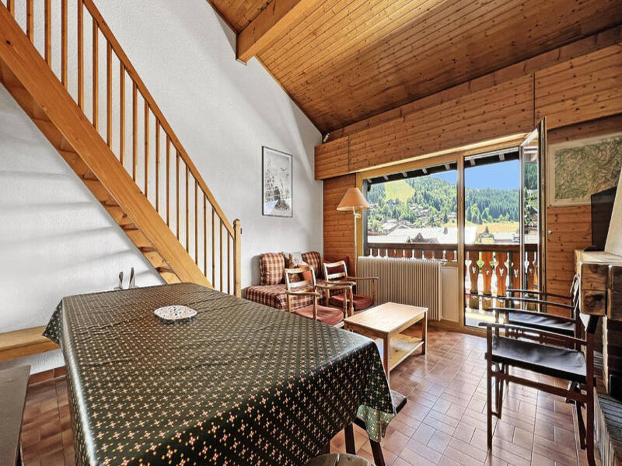 Ganze Wohnung, Apartment in Le Solaret in der Nähe der Skipisten in Les Carroz, Arâches-la-Frasse