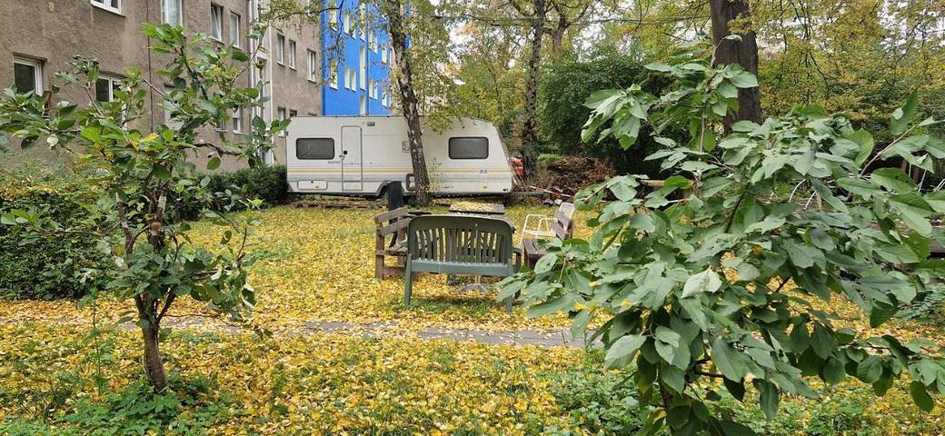 Camping für 4 Personen, mit Whirlpool und Terrasse sowie Garten und Ausblick in Berlin