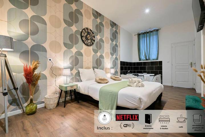 Appartement de vacances pour 2 personnes, avec jacuzzi