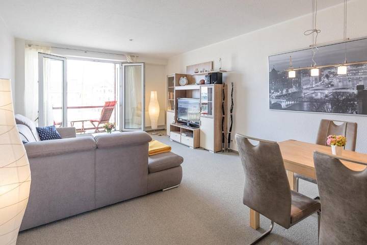Ferienwohnung für 3 Personen, mit Balkon in der Husumer Bucht - 4