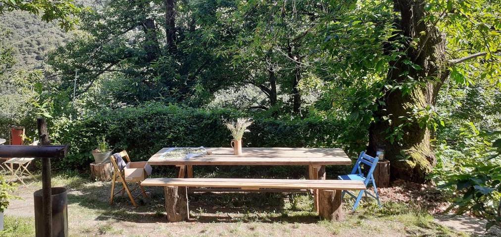 Location de vacances pour 3 personnes, avec Terrasse et Jardin ainsi que Piscine et Vue à Saint-Privat-de-Vallongue - 4