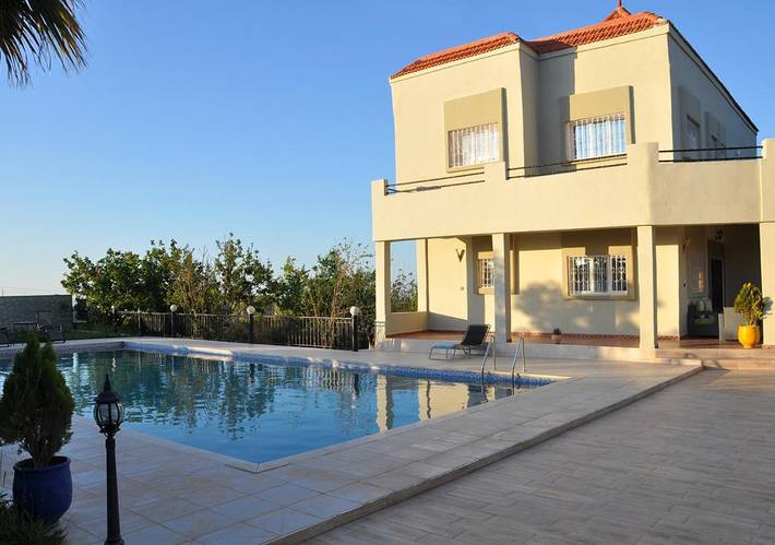 Villa voor 5 personen, with uitzicht and zwembad as well as uitzicht op het meer and tuin, met huisdier in Marokko