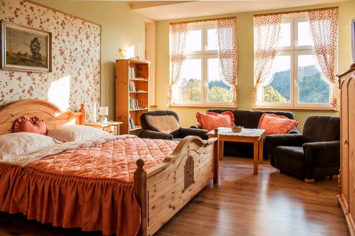 Ferienwohnung für 6 Personen, mit Ausblick und Terrasse, mit Haustier - 1