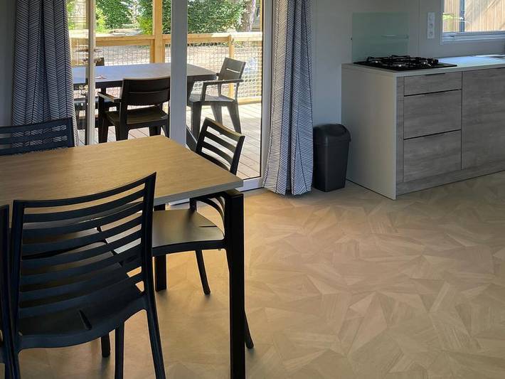 Mobil home pour 4 personnes, avec bassin pour enfant et sauna à Apremont - 4