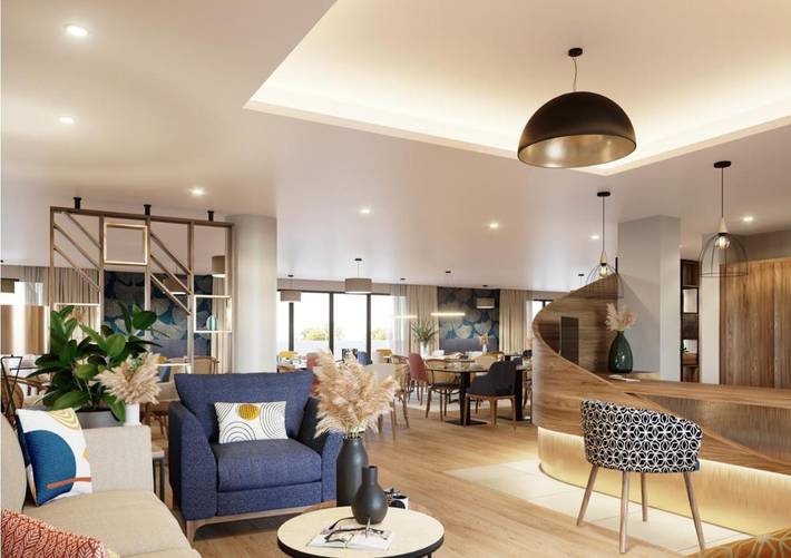 Appart’hôtel pour 2 personnes, avec balcon