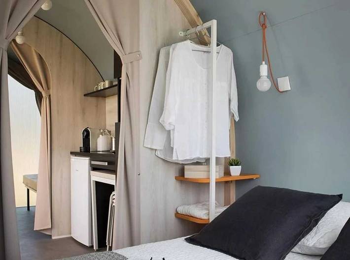 Tente pour 4 personnes, avec sauna dans le Jura - 3