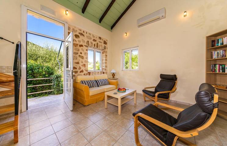 Villa pour 2 personnes, avec jardin ainsi que terrasse et piscine à Ithaque - 4