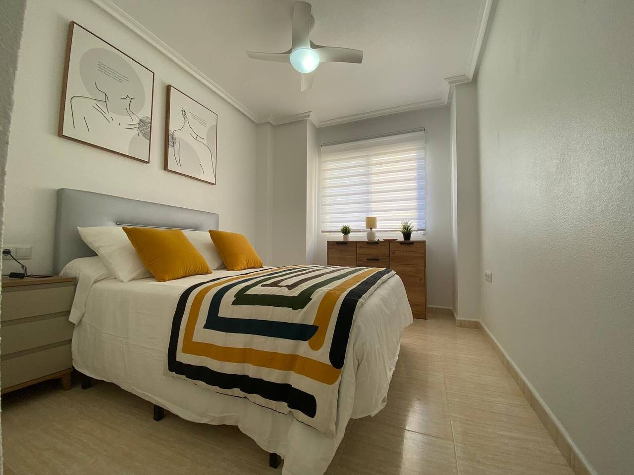 Ruhige Ferienwohnung 200 m vom Strand Villananitos entfernt in San Pedro del Pinatar, Costa Cálida