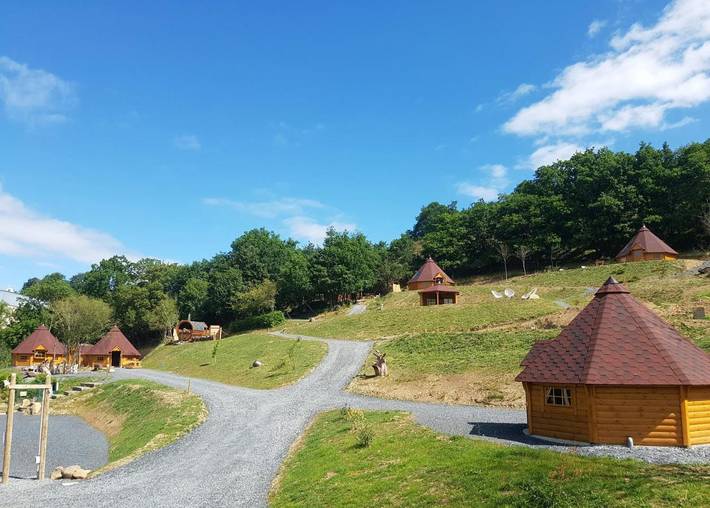 Camping pour 2 personnes, avec vue ainsi que sauna et terrasse dans le Calvados - 3