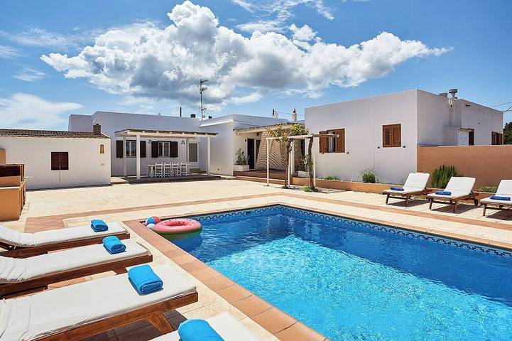 Ferienhaus für 2 Personen, mit Pool auf Formentera