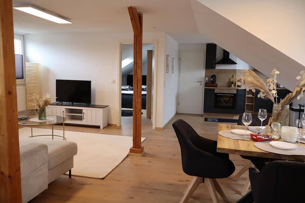Ganze Wohnung, *Bridge* Apartm. 4P. Küchewird in neuem Fenster geöffnet in Lippstadt, Nordrhein-Westfalen