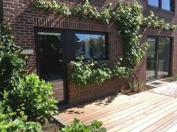 Gîte pour 3 personnes, avec terrasse à Louvain