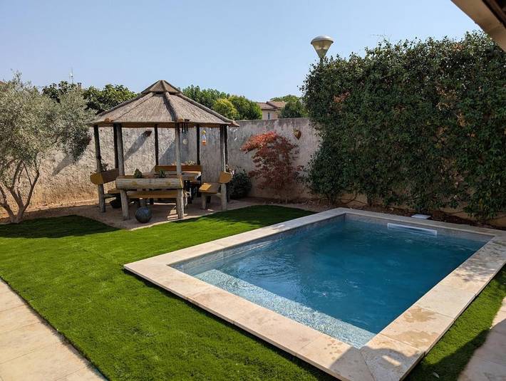 Villa pour 6 personnes, avec terrasse et piscine ainsi que jardin et vue à Aubagne - 3