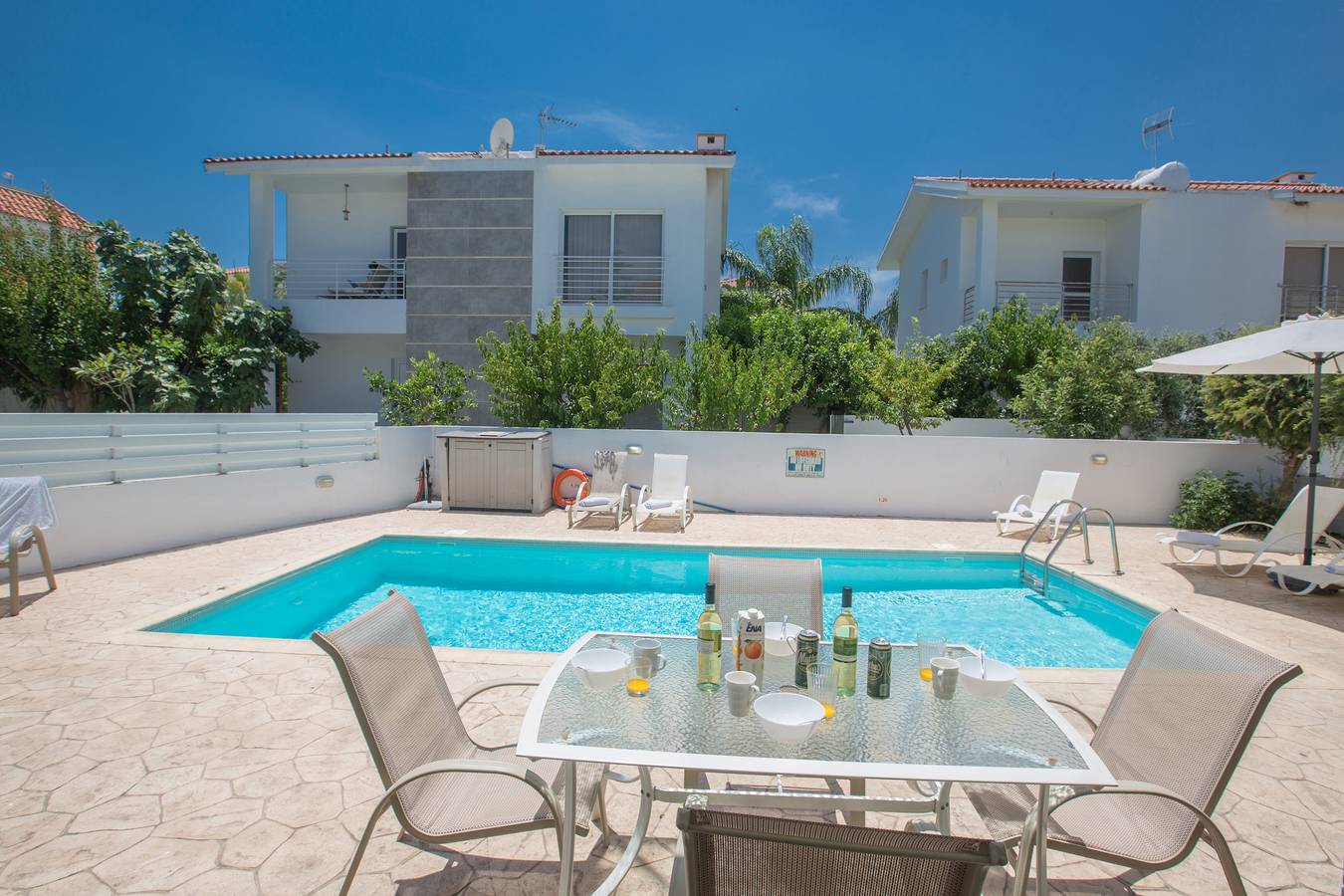 Villa for 6 personer med have in Protaras, Syd Cypern